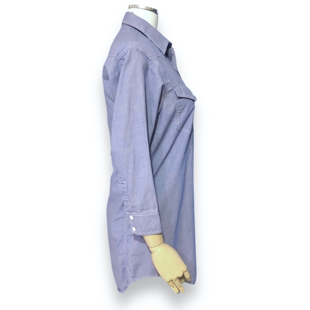 RAG & BONE Wyatt Snap Front Shirt - Picture 4 of 9